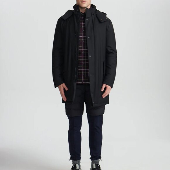 $1,500! NEW RARE Men's Aztech Mountain Shadow Mountain Parka - Space Black - L - Picture 1 of 1
